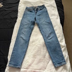 Levi’s wedgie jeans